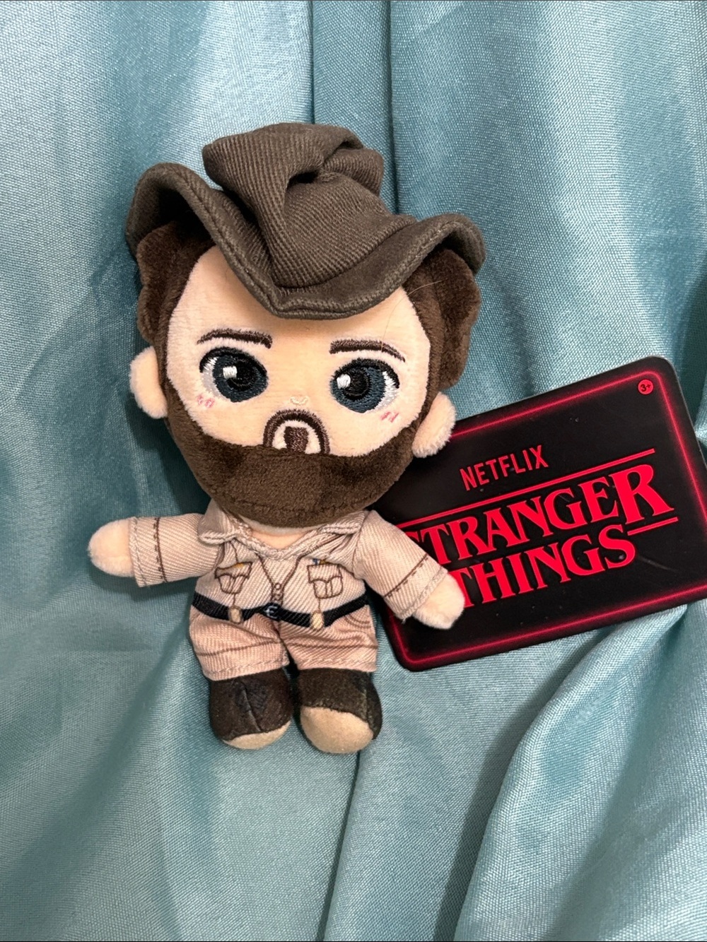 Stranger Things Chibi Jim Hopper 4-inch plush collectible